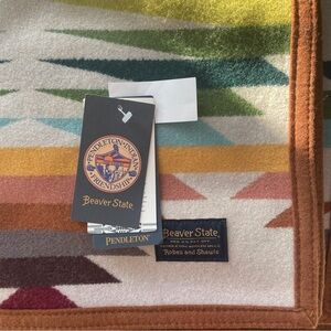 NWT - Pendleton Wool Blanket - Falcon Cove Blanket 64” x 80”